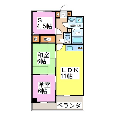 トミーマンションの物件間取画像